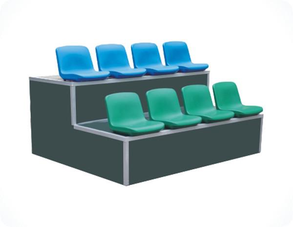Assentos ocos moldados sopro do Bleacher do estádio de futebol/bancada plástica do HDPE