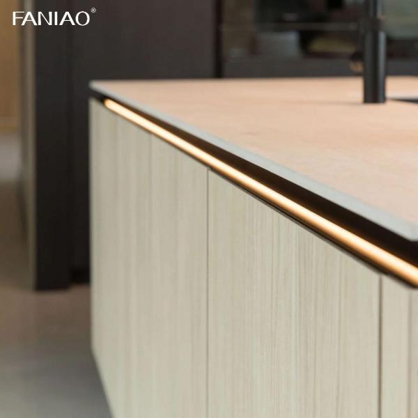 Кухонные шкафы для продажи Современные меламинные кухонные шкафы набора модульные стеновые кухонные шкафы с островом