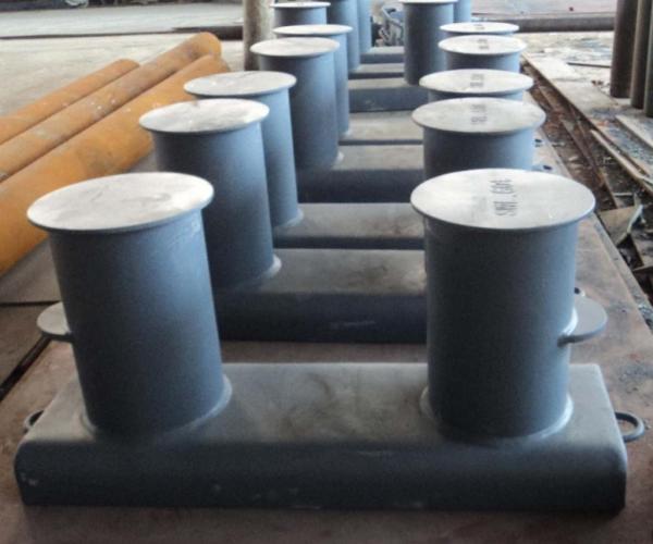 Rope o ABS de aço do guincho do Fairlead do carbono/CCS 5 - 100 toneladas que amarram Bitts