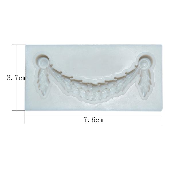 El OEM modificó el silicón promocional de la flor para requisitos particulares del marco del regalo moldea para la pasta de azúcar