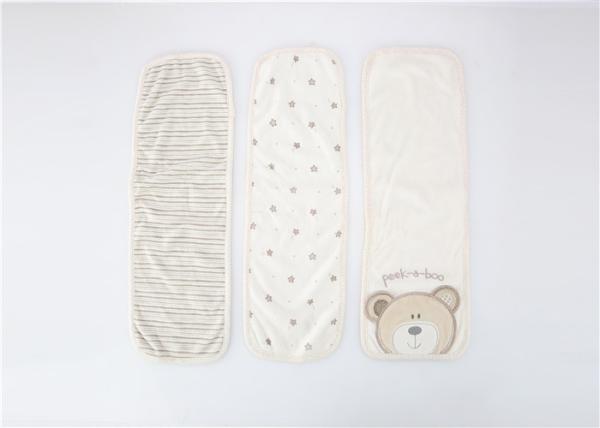 Skin Friendly Baby Burping Towels Newborn Burp Cloths 80% Cotton 20% Polyester