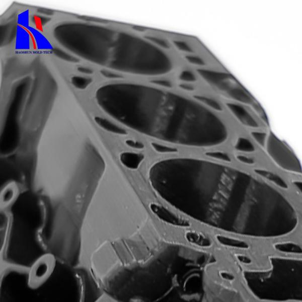 Customized PE PC Plastic Foam Molding , Black Rapid Prototyping Parts 0.01mm Precision