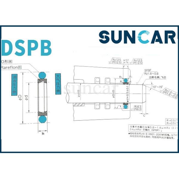 DSPB Type Hydraulic Dust Seal Cylinder Seals