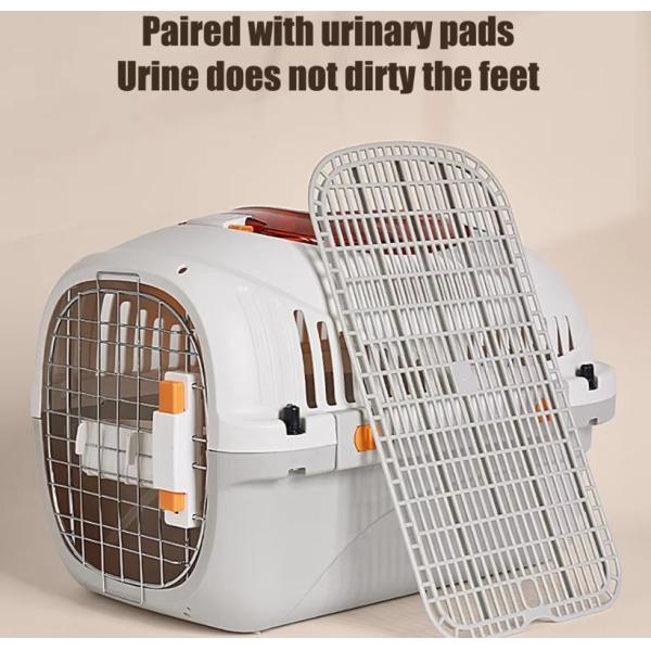 Breathable Travel Carrier Box for Small Pets Airline Approved Kitten Puppy Rabbit Cage
