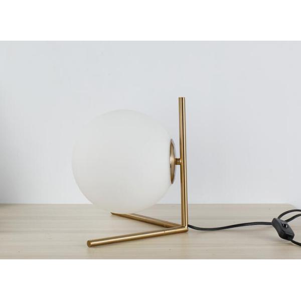 максимальные лампы Dia 18cm стеклянные Nightstand Lampshape шарика 60W для спальни