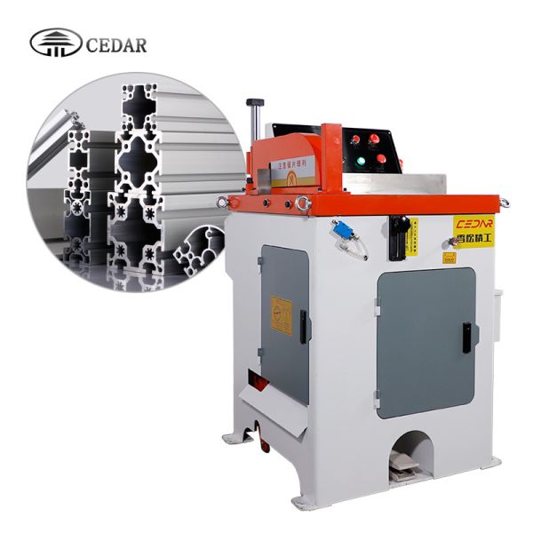 Cedar XS-455AL Pneumatic Aluminum Cutting Machine 45 Degree Non-burr Aluminum Cutting Machine