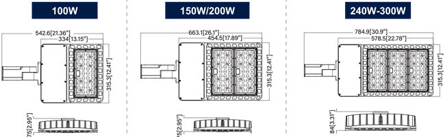 150Lm / W светодиодный светодиодный светодиод 100W-500W энергосбережение с датчиком движения