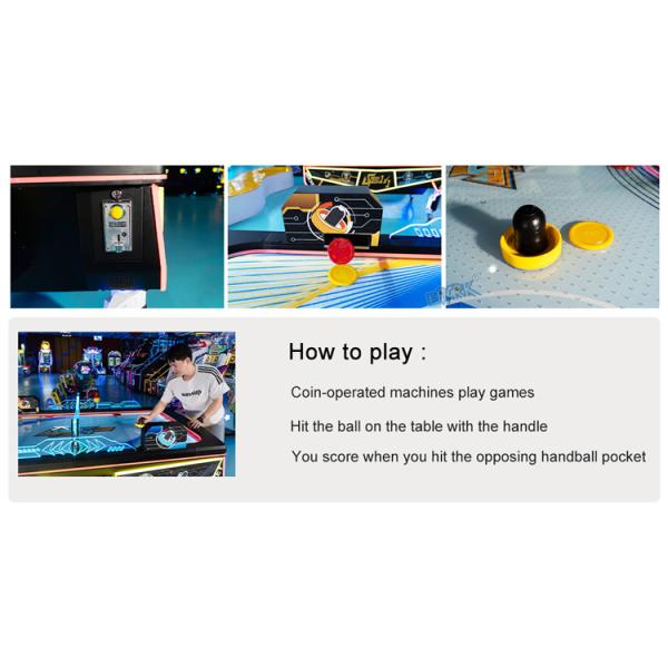 2 Players Air Hockey Game Machines For KTV , Kids Air Hockey Table