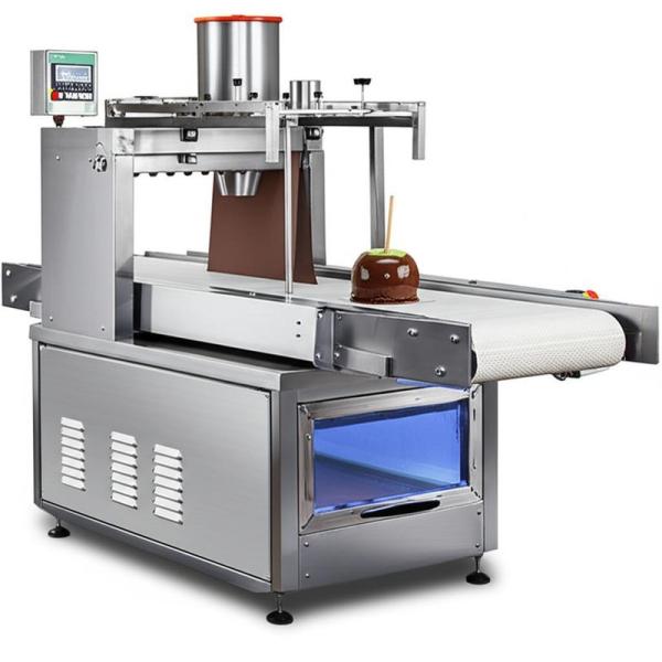 Máquina eléctrica para enrobar chocolate de 60 kg 220V 3.1kw