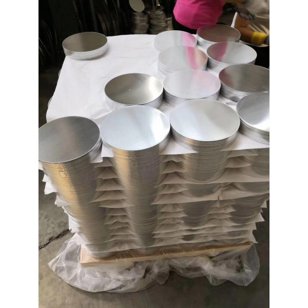 Anodized Aluminum Round Circle LED Shell Kitchen Utensils Custom Size High Flatness Burr Free Edge Food Grade
