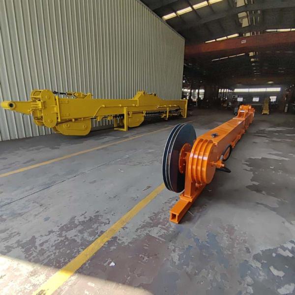 Double Reinforcing Excavator Telescopic Boom Wear Resistant 12 - 25m For SK250 SH260 SH380