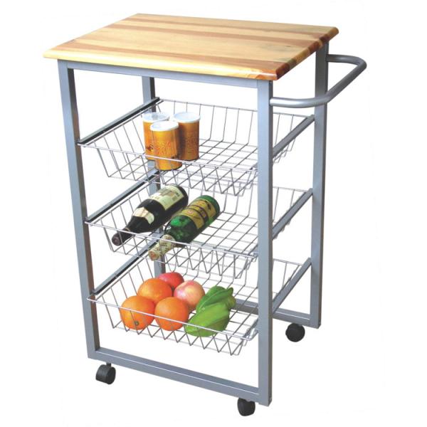 Kitchen Pinewood Island Modern Kitchen Cart Trolley Furniture For Bar Serving