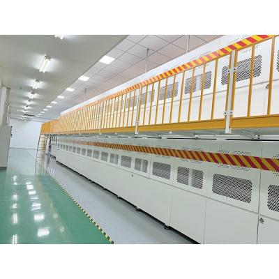 MDF Thermal Film Laminating Machine Hot Press Dry Compressed Air Pressure 0.7 - 0.8MPa