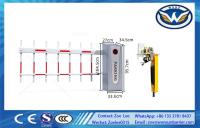 Barrera de carretera con barrera de brazo automático de alta velocidad con servomotor y luz LED