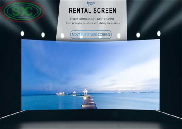 Pantalla LED de alquiler P3.91 con sistema de control remoto y soluciones Servicio postventa rápido Distancia de visualización óptima de 3m-50m