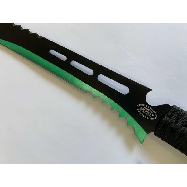 ODM OEM Outdoor Hercules Stainless Steel Hunting Knife Black Handle 26in