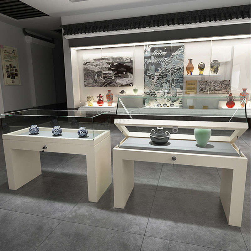 Retail Racks Advertising Museum Display Showcase for Rings Earrings and Necklaces