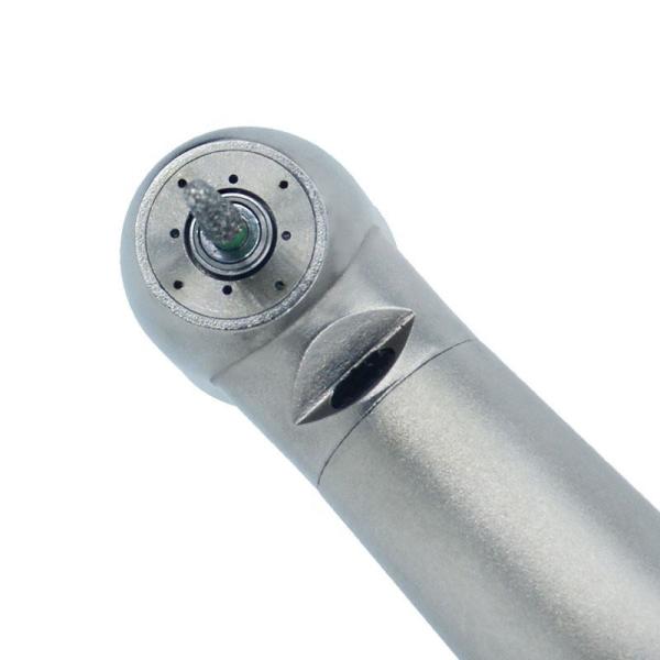 Titanium Portable Fiber Optic Handpiece , 6 holes Air Turbine Dental Handpiece