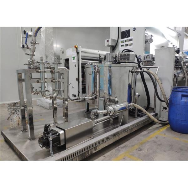 Película plástica 1500m m 4 micrones Li Ion Battery Coating Machine