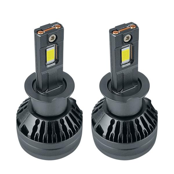 Masters Z3-H3 140W 11000lm 6063 Aluminio 3570 Chips Tubos de calor duales bombilla de faro LED