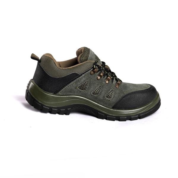 Factory Resilient Kevlar Midsole and Lace-up Closure for Flyknit Protective Footwear Safety Shoes