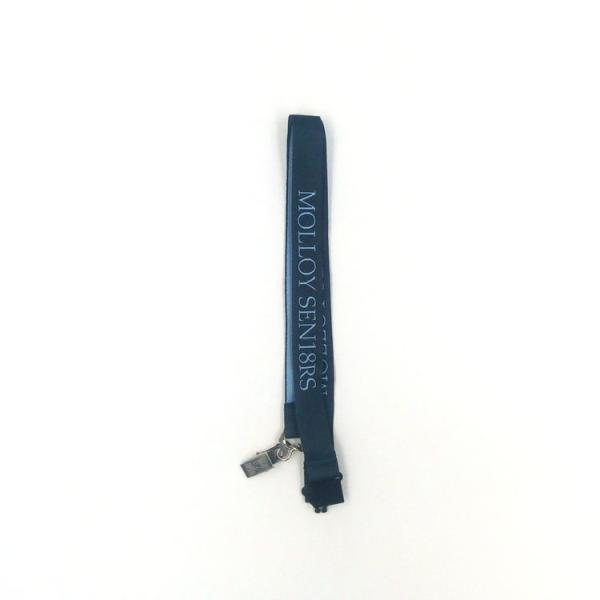 Two Tone Jacquard Badge Neck Strap , Eco - Friendly Custom Neck Lanyard