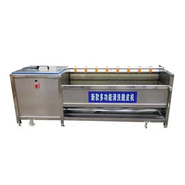 Commercial electric potato peeler machine With Low Price fruit vegetable potato washing cleaning line machine