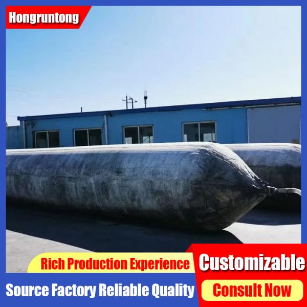 Marine Salvage Airbags Anti Aging Rubber Uniform Pressure Distribution Long Service Life