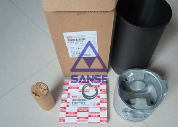 4 / 6 Cylinders Engine Liner Kit , Hitachi Excavator Engine Rebuild Kits