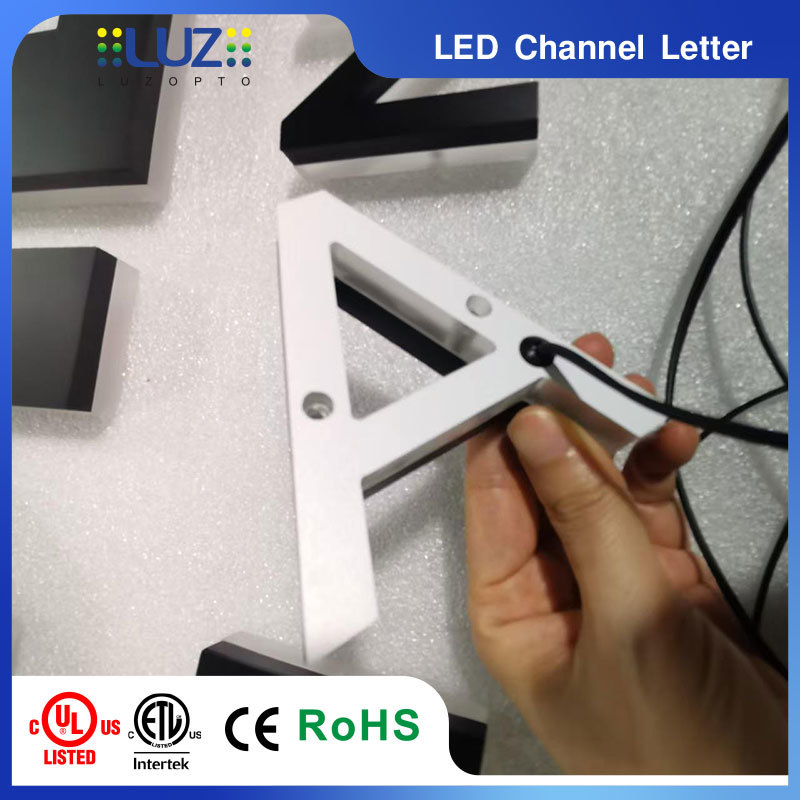 Custom 3D Backlit Channel Letters | Halo Lit LED Business Sign