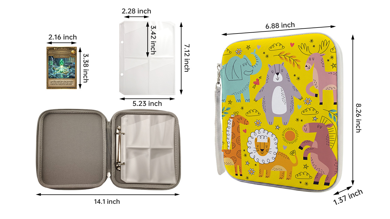 Custom Card Binder Manufacturer for Game Companies and Educational Brands PT CG