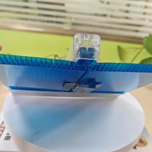 ハニカムU字ロックポリカーボネートシート - 軽量衝撃耐性屋根材