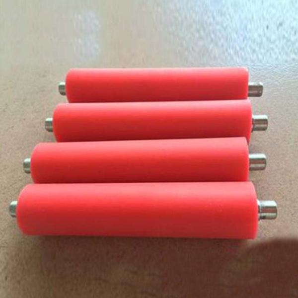 Rubber Roller Rails Conveyors , Customized Accumulation Conveyor Systems