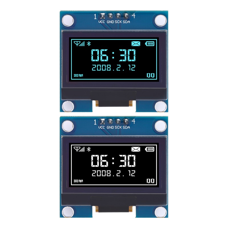 OLED1.3 Blue High-Definition Screen 4-PIN I2CIIC CommunICation Strip Pcb Board Ch1116 Compatible With Sh1106
