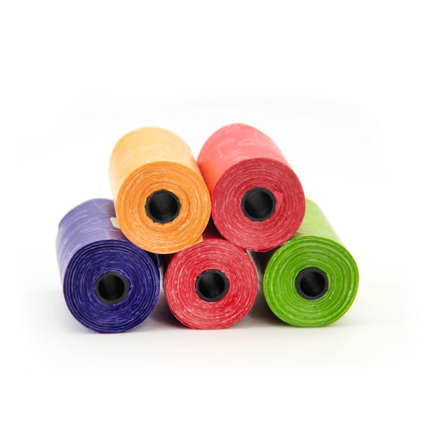Biodegradable Extra Thick Scented Dog Waste Bags Bulk  For Pet Waste Cleanup