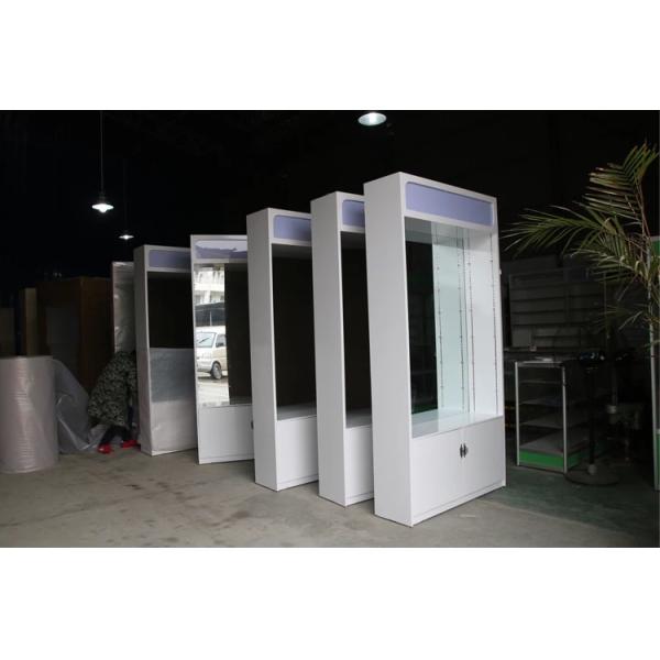 Подгонянный слой стекла стеллажей для выставки товаров медицины шкафов хранения фармации