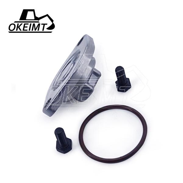 Excavator Accessories Oil Filter Head Isuzu Engine 6BD1
