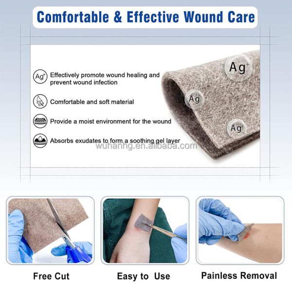 Silver Alginate Wound Dressing 4