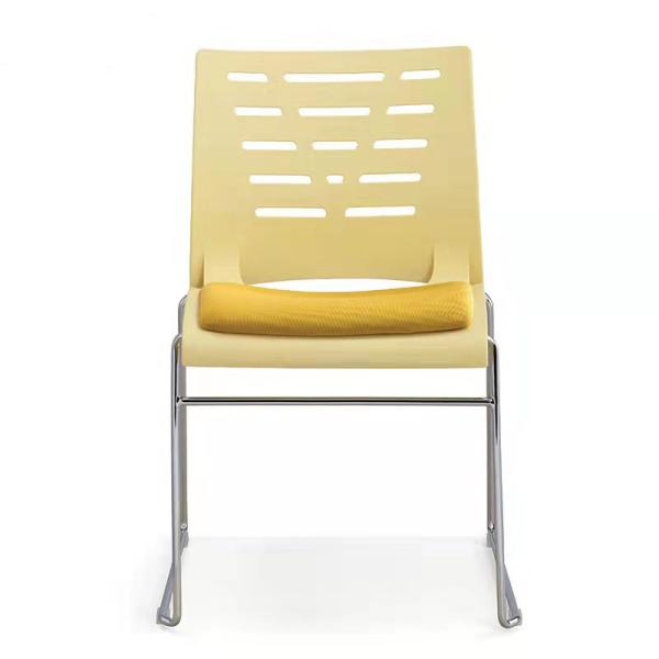 Other Metal Type Stackable Training Room Chair with Plastic Back and Seat Color Options