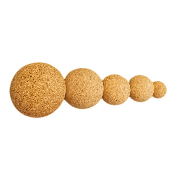 50mm Portable Roller Cork Ball Massage For Yoga Exercise