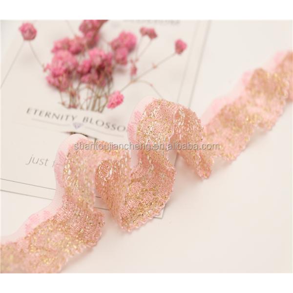 43mm Nylon Jacquard Lace Elastic Band Underwear Lace Elastic Trim