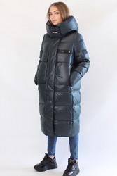 FODARLLOY Winter New Lady's Coat Pure Color Simple Lady's Winter Jacket Long Warm Women Down Cotton-padded Outwear