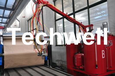 máquina isolada plutônio do painel de sanduíche da chapa de aço de 0.4mm - de 0.75mm para a casa móvel, sala fresca