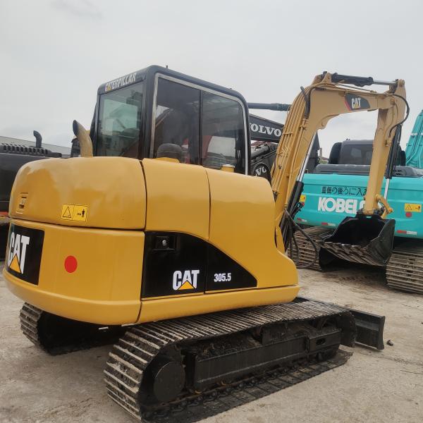 5 тонны ползучий тип CAT 305.5 Подержанные экскаваторы Хорошее качество
