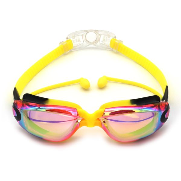 Professional PC Frame Anti Fog Children Swimming Goggles With Adjustable Strap