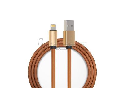 o plutônio de 5V 2.4A cobriu o micro cabo do carregamento e de dados do cabo de dados de USB para o iPhone de Samsung