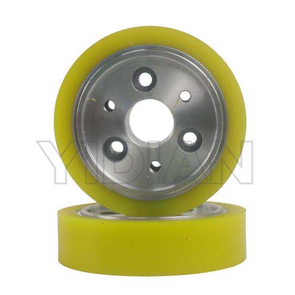 Φ120*φ30*30mm ПУ кормовые колеса для четырехстороннего планировщика - деталь деревообрабатывающей машины