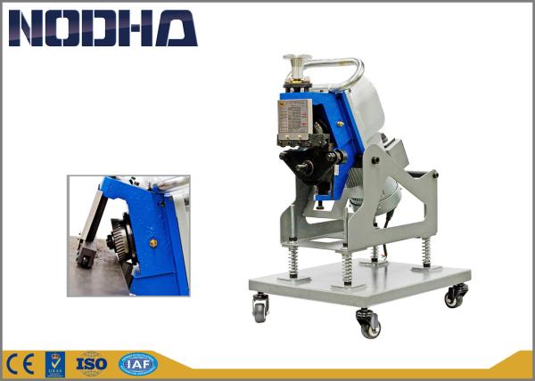 Environmental Steel Plate Beveling Machine , Plate Chamfering Machine Low Noise