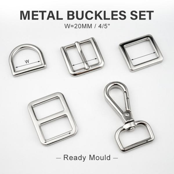 Alloy Adjuster Backpack Buckle With Metal Swivel Snap Hook Black Bag Hardware Dongguan