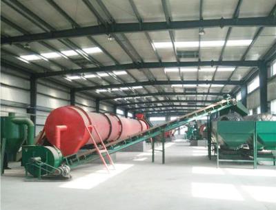 7t/H 37KW Sheep Manure Organic Fertilizer Production Line